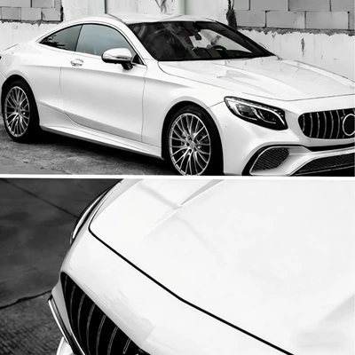 White Car Paint Protection Film – Car paint protective film