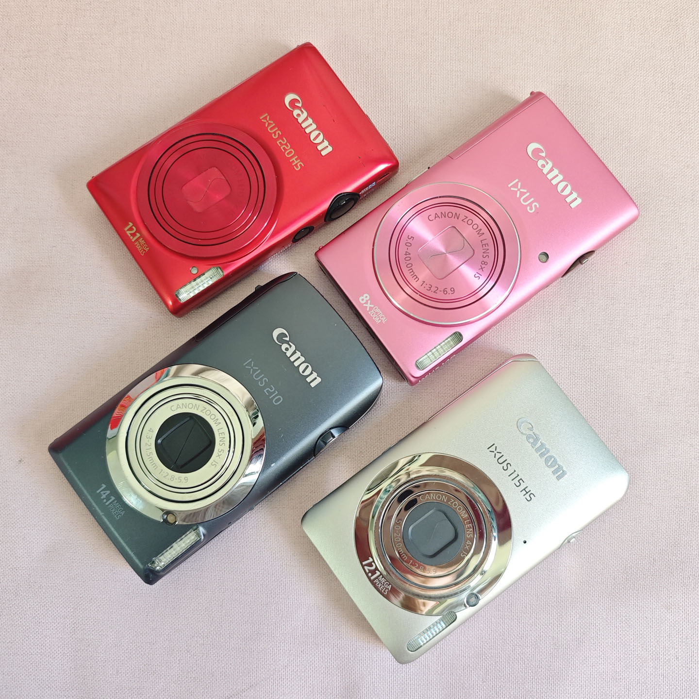 / IXUS 100 IS 数码相机二手高清老式照相机CCD复古港风