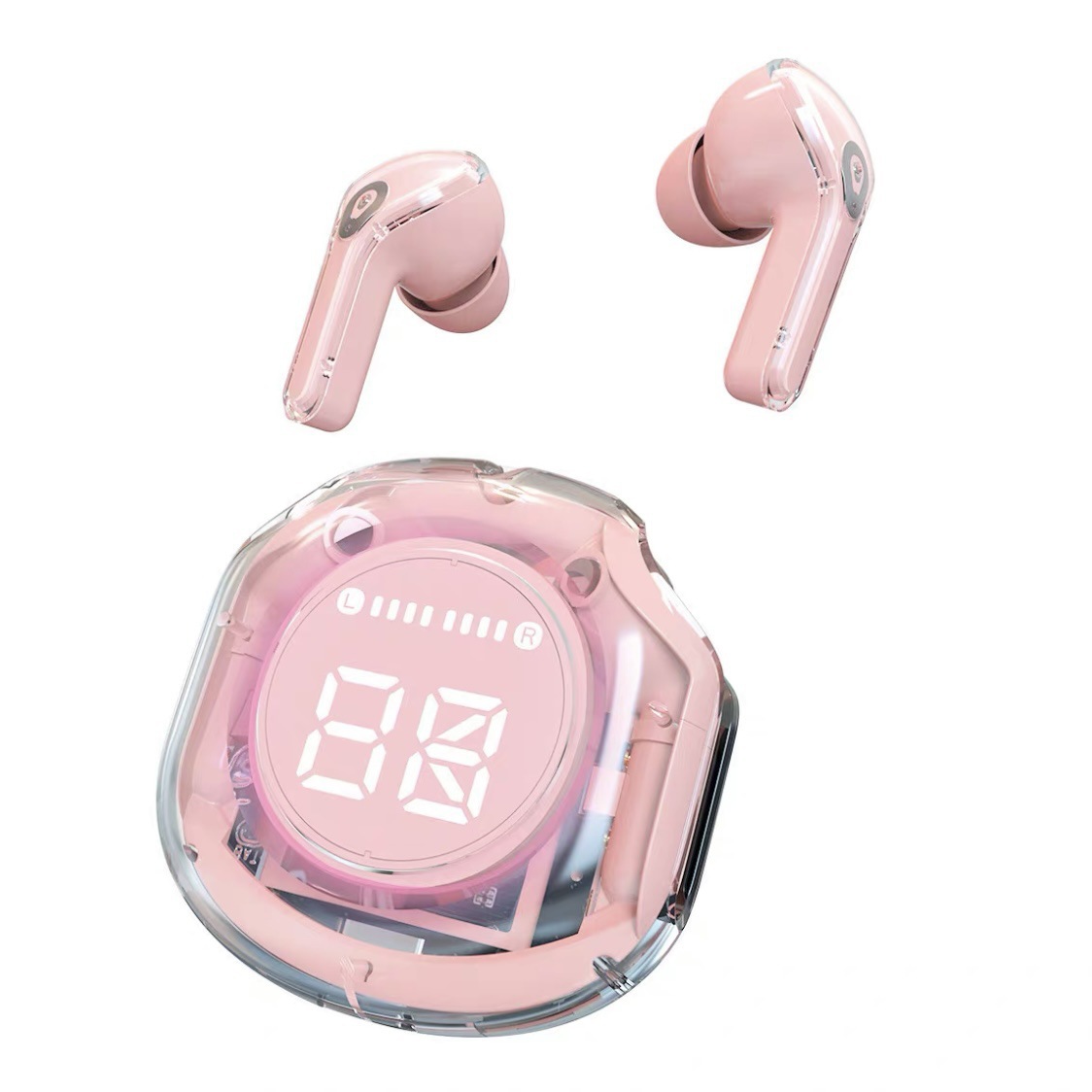 Auriculares Bluetooth air9 rosa