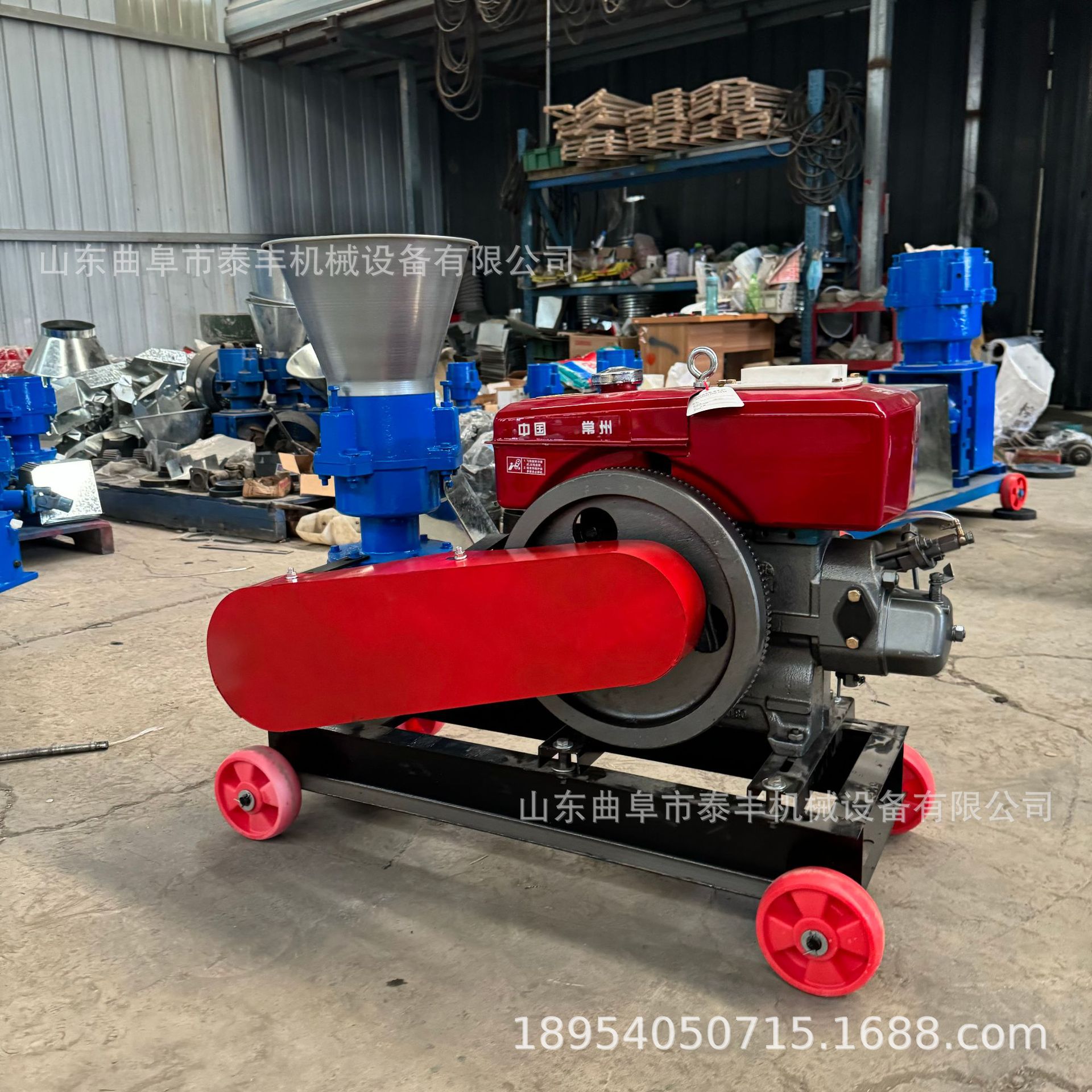 饲料颗粒机小型家用全自动机器膨化颗粒养殖设备大型饲料造制粒机