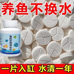 水槽浄水片澄澄みきっていて、水質を浄化しています。