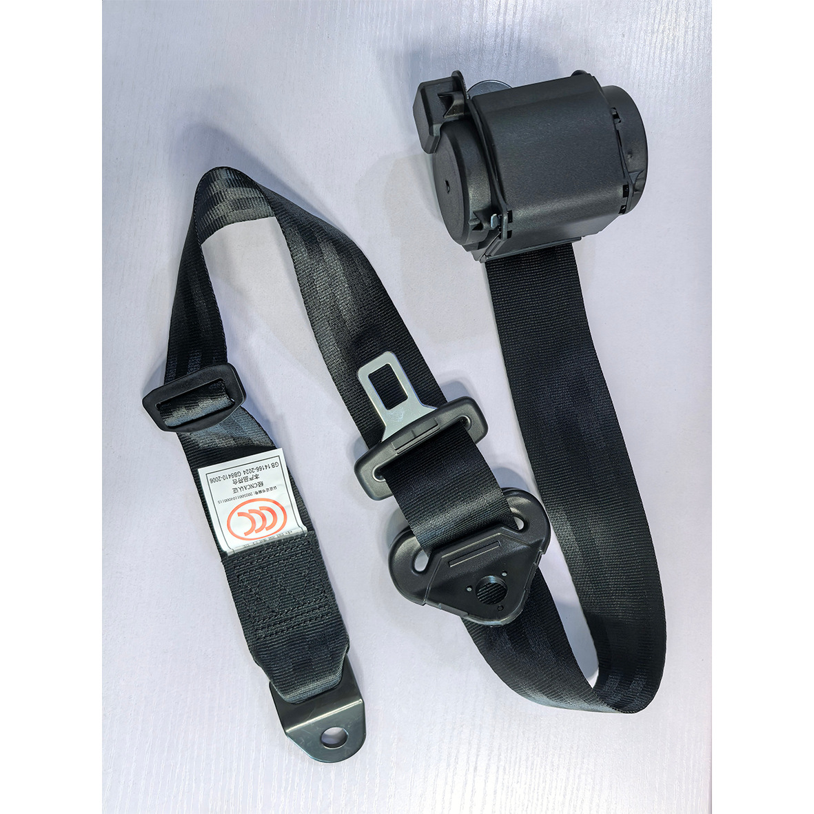 Cross-border bestseller: Three-point automatic retractable car seatbelt, universal safety belt with 3C certification