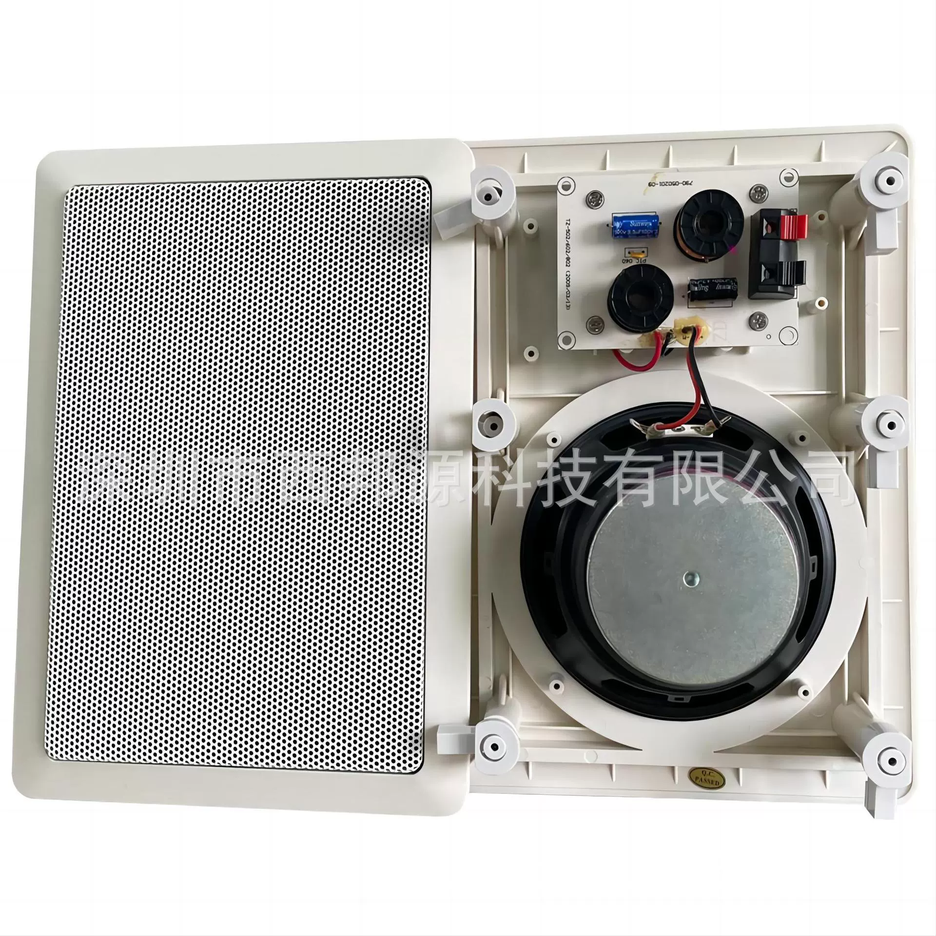 超薄墙壁嵌入式扬声器喇叭酒店客房|会议室专业之选|家庭影院必备