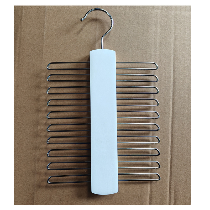 Red de celebridades de la red 12 clips 8 ganchos percha multifunción ropa interior chaleco camisola correa colgante de madera maciza almacenamiento colgante de ropa uno múltiples ganchos