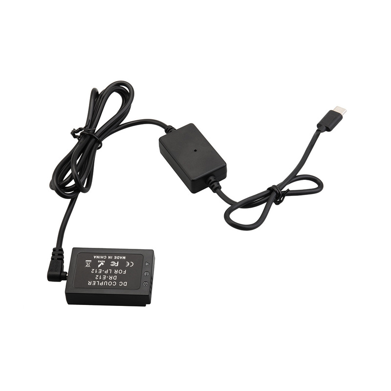 LP-E12 fake battery M2 M10 M50 M100 M200 external Type-C PD power supply