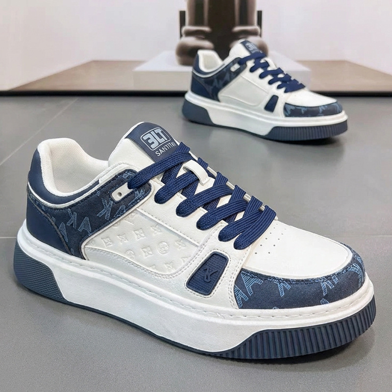 Cross-border plus-size men's sneakers 45, sports casual shoes 46, comfortable breathable white shoes 47, extra-wide trendy shoes 48 Cross-border plus-size men's sneakers 45, sports casual shoes 46, comfortable breathable white shoes 47, extra-wide trendy shoes 48