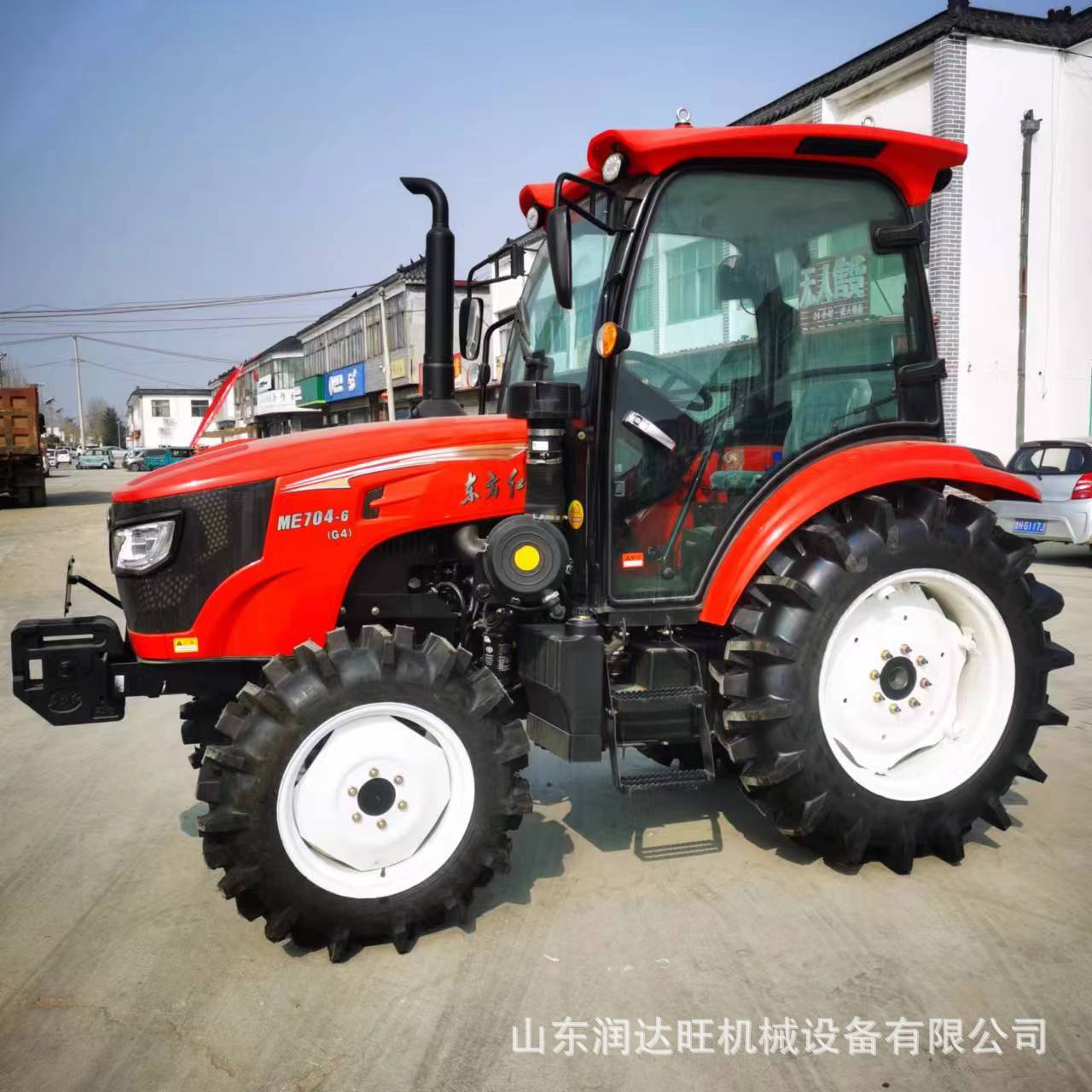 带爬行档东方红ME704-6农用拖拉机 中型大桥水田耕地犁地灭茬旋耕