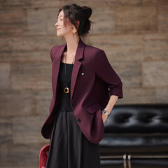 时尚小西装外套女2025新款秋季高级感气质女神范休闲通勤西服上衣