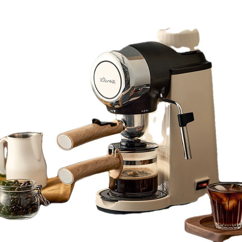 Кофемашина Bear KFJ-A02R2 бытовая маленькая итальянская американская кофейная экстрактор полупромышленная для офиса
