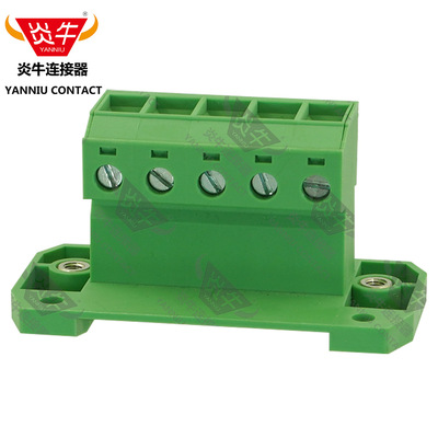 7.62mm炎牛凤凰穿墙式接线端子YN2EDGSRKW/KF/5EDGKRP/DFK-PC4-GF