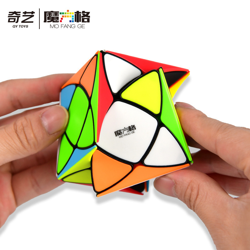 Qiyi スーパーメープルリーフルービックキューブ新特殊形状ソリッドカラースムーズルービックキューブ運動学習おもちゃ男の子と子供向け|undefined