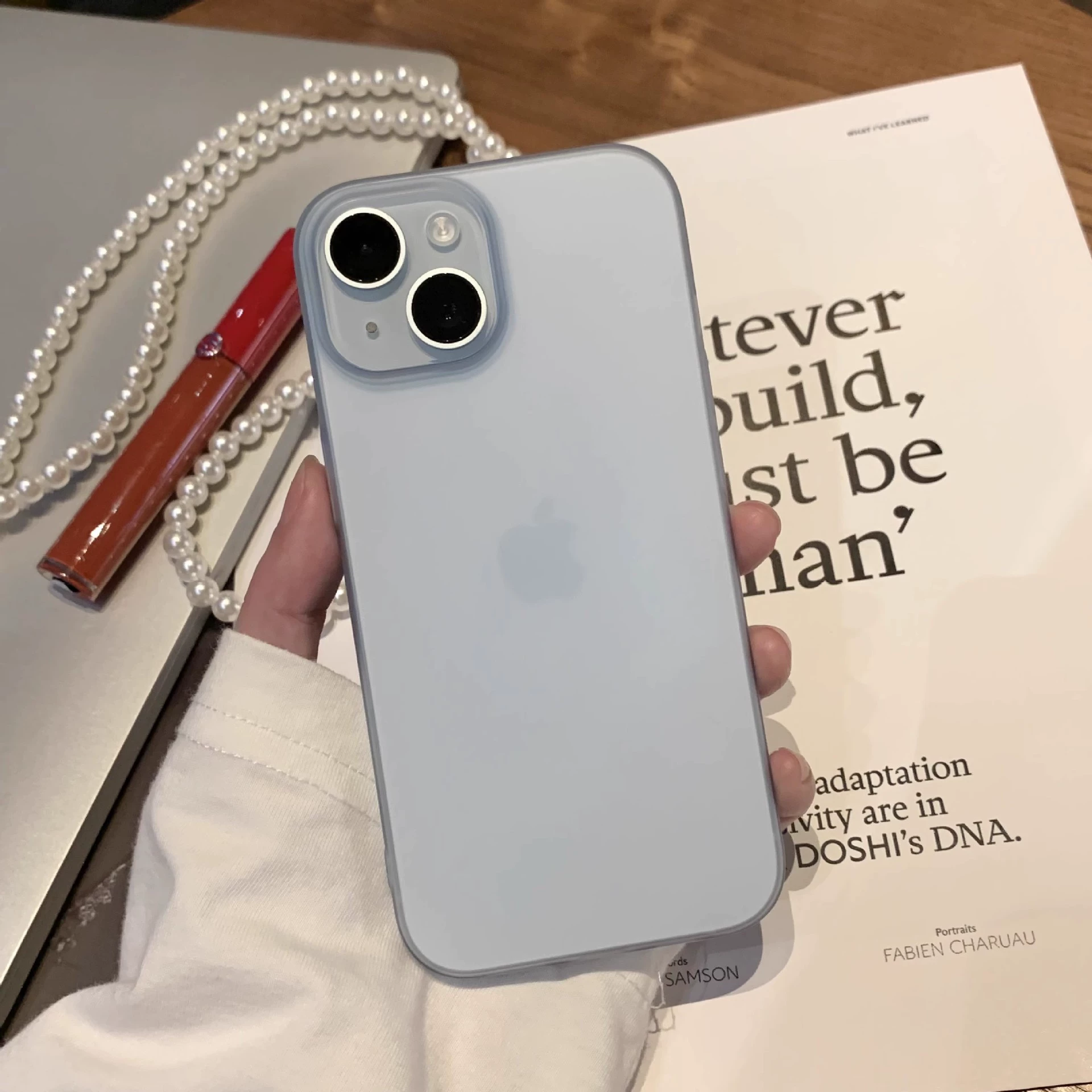 Соверси с ультратонким корпусом совместимо с iPhone 16, матовый чехол для iPhone 16 Pro, защитный чехол, fall protection