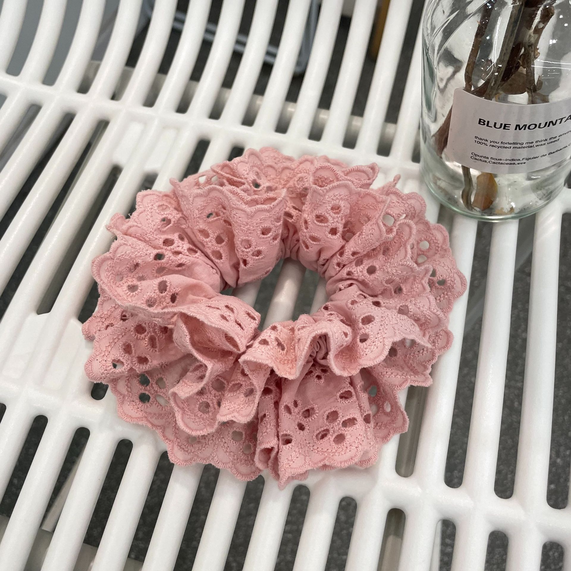 Women's Simple Style Solid Color Cloth Hair Tie display picture 2