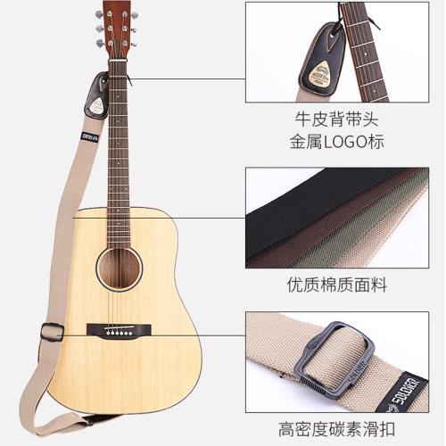 Guitar Strap Guitar Accessories Folk Guitar Strap Classic Guitar Strap Guitar Strap Shoulder Strap Crossbody Wooden Electric Guitar For Men and Women