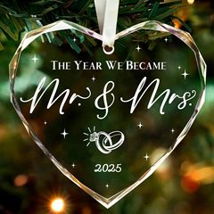2025年 クロスボーダー カップル ウェディング ギフト クリスタル ジュエリー 新婚夫婦に素敵な結婚式の旅を願っています