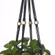 Cross-border flowerpot net pocket Bohemian hanging flowerpot plant hanging basket hand-woven gardening green plant hanger