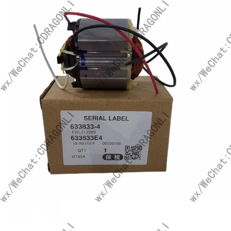 Makita/牧田手电钻M0800定子M0801线圈MT80A MHP80 633833-4零件