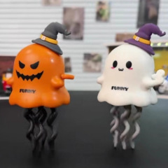 圣诞节魔性迷你跳舞万圣幽灵扭动玉米发条滑行创意儿童益智玩具