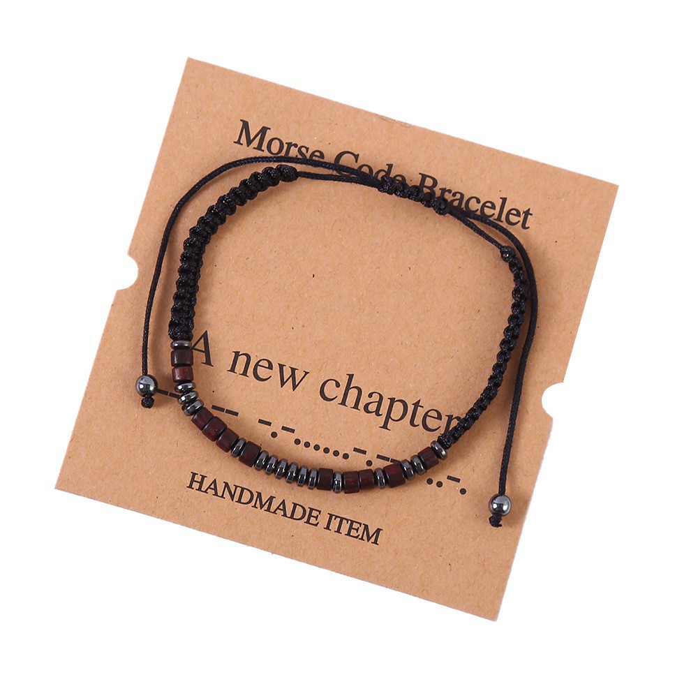 15g Weight Iron Stone Pendant Material Drawstring Bracelets Classification rope Chain Material 1 Piece Quantity Holiday, Daily Occasion rope, Iron Stone Material Geometric Pattern Unisex Gender Beaded, Braid Design Classic Style Style Classic Style Geometric Rope Iron Stone Wholesale Drawstring Bracelets 8