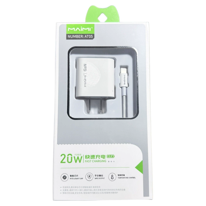 Пару для iPhone 14/12 от Maimi: PD20W быстрая зарядка, кабель 16Promax