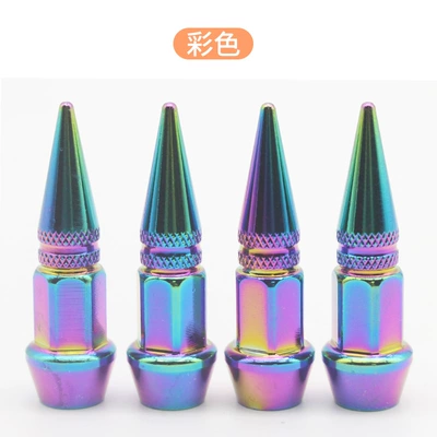 valve: Bullet Valve Core Tire - colorful