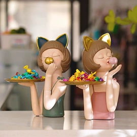 户外庭院摆件;树脂工艺品;纸巾盒