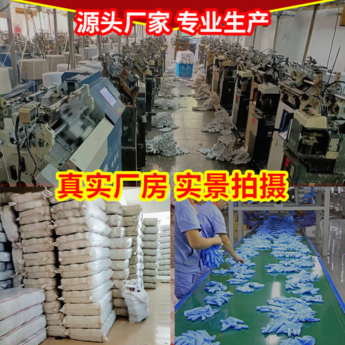 Insulated work gloves with thick nylon, wear-resistant and anti-slip protective cotton gloves for workers on construction sites
