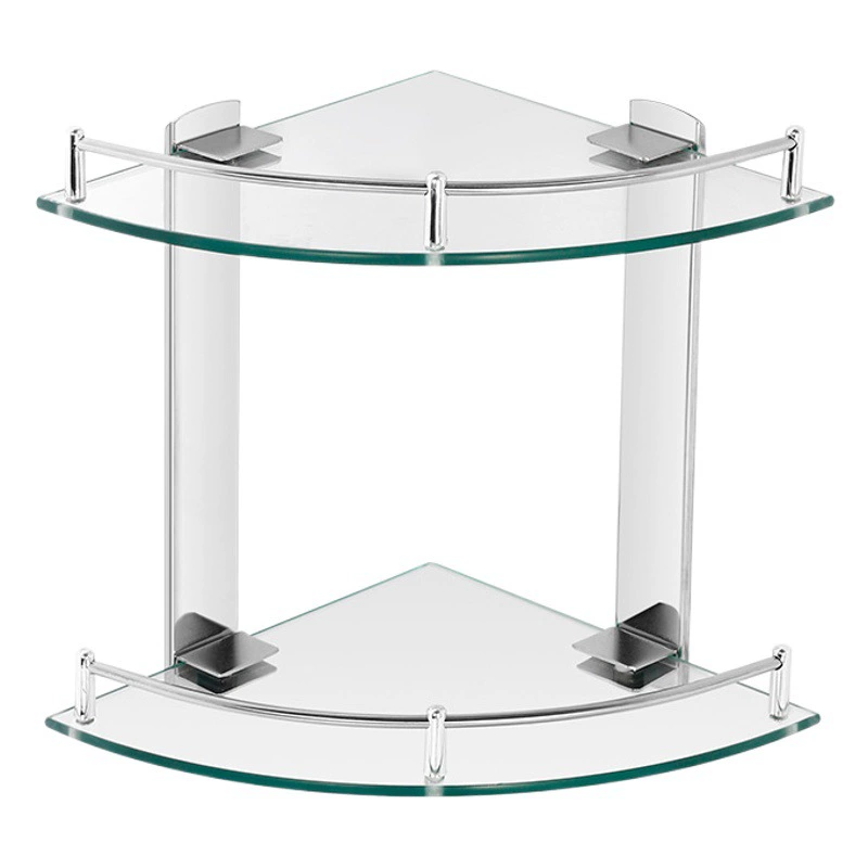 Треугольник для ванной комнаты стеклянная рамка трансграничный угловой полки