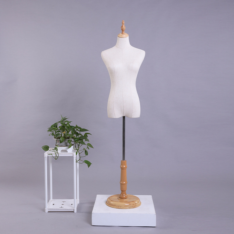 Maniquí Femenino de Cuerpo Completo con Base de Madera para Escaparate y Vestidos de Novia image 18