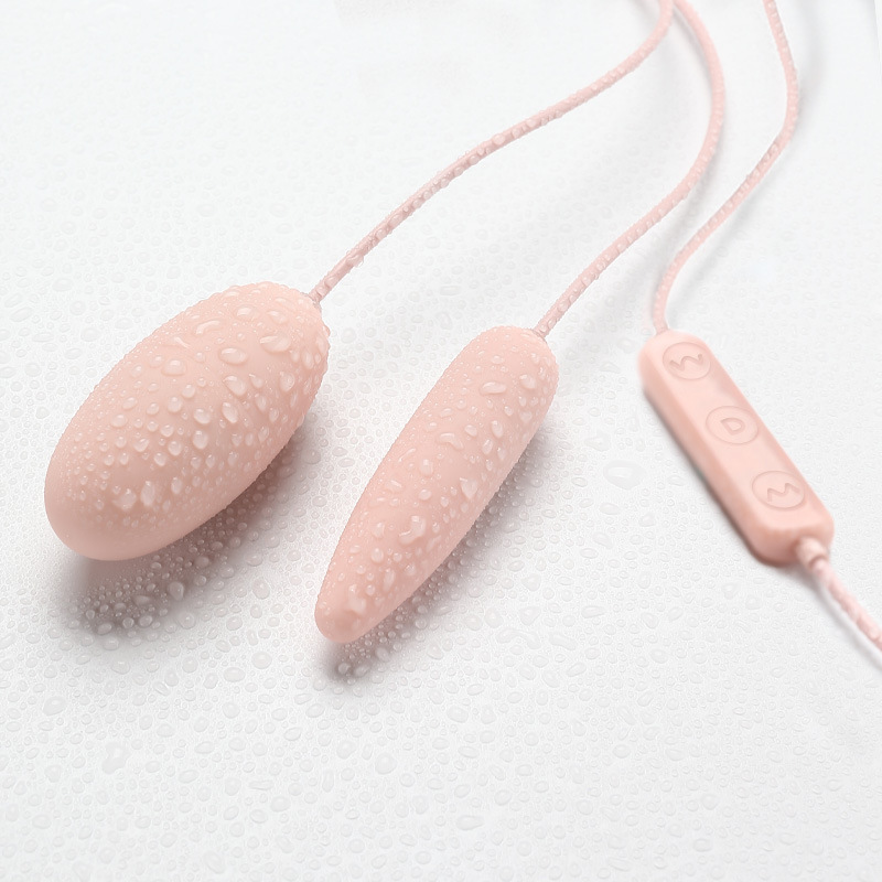GALAKU Akali Double Silicone Pointed Round Remote Control USB Rechargeable Female Masturbation Vibrator Sex Toy_voghion.com