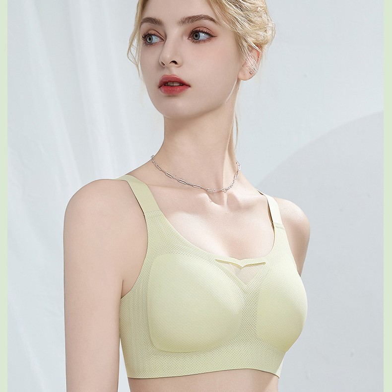 M-6XL de gran tamaño, los senos grandes son pequeños y poderosos, no se caen ~ BC Universal sin anillo de acero, copa delgada lateral, talla grande