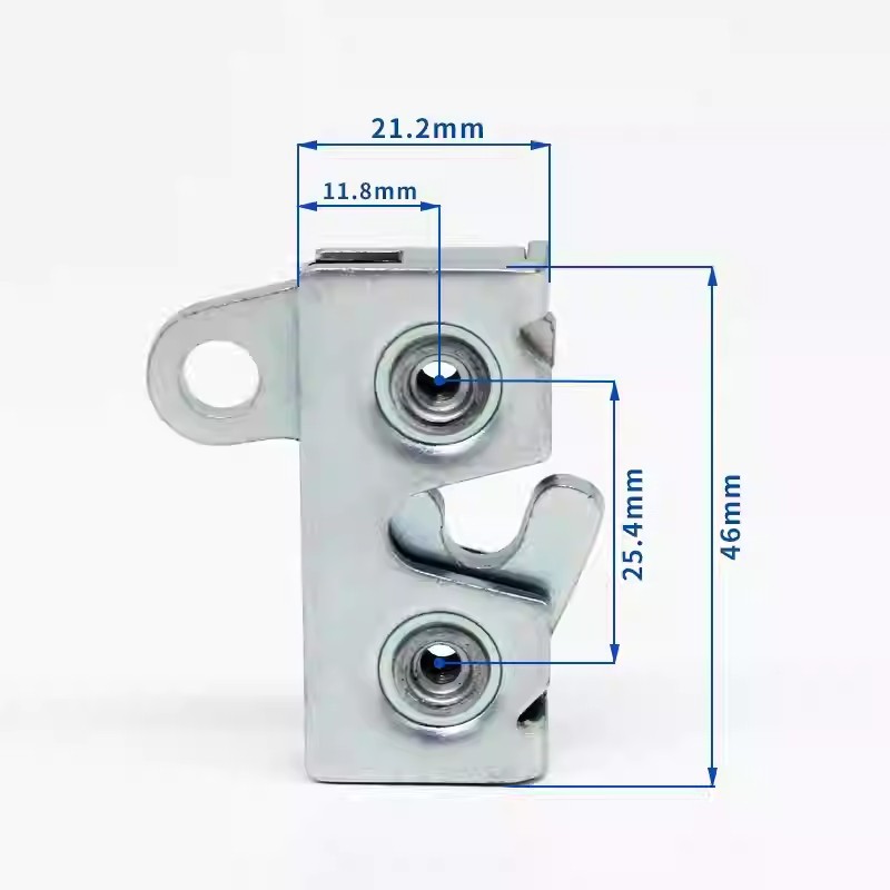 El dispositivo de bloqueo de la puerta interior de la locomotora está equipado con un enclavamiento de colisión por gatillo, cerradura de choque de la puerta mecánica, cerradura de la puerta de la maquinaria de ingeniería