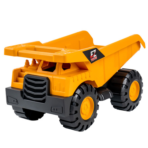 Extra large inertial driving engineering vehicle toy for children, thickened and fall-resistant beach excavator, shovel truck, dump truck