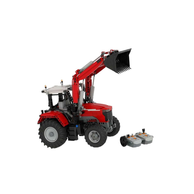 Simulated Loader Building Block Model Small Particle Toy_voghion.com