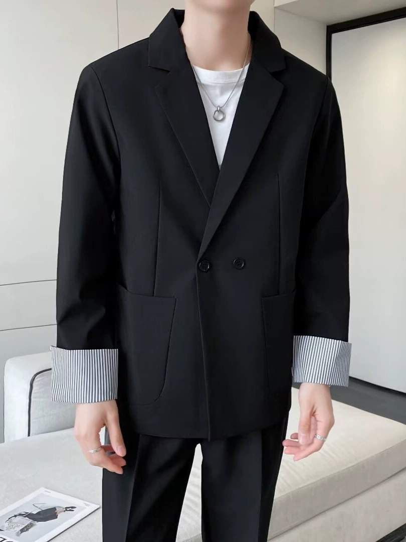 Tide, autumn universal classic suit, trend jacket, oversize