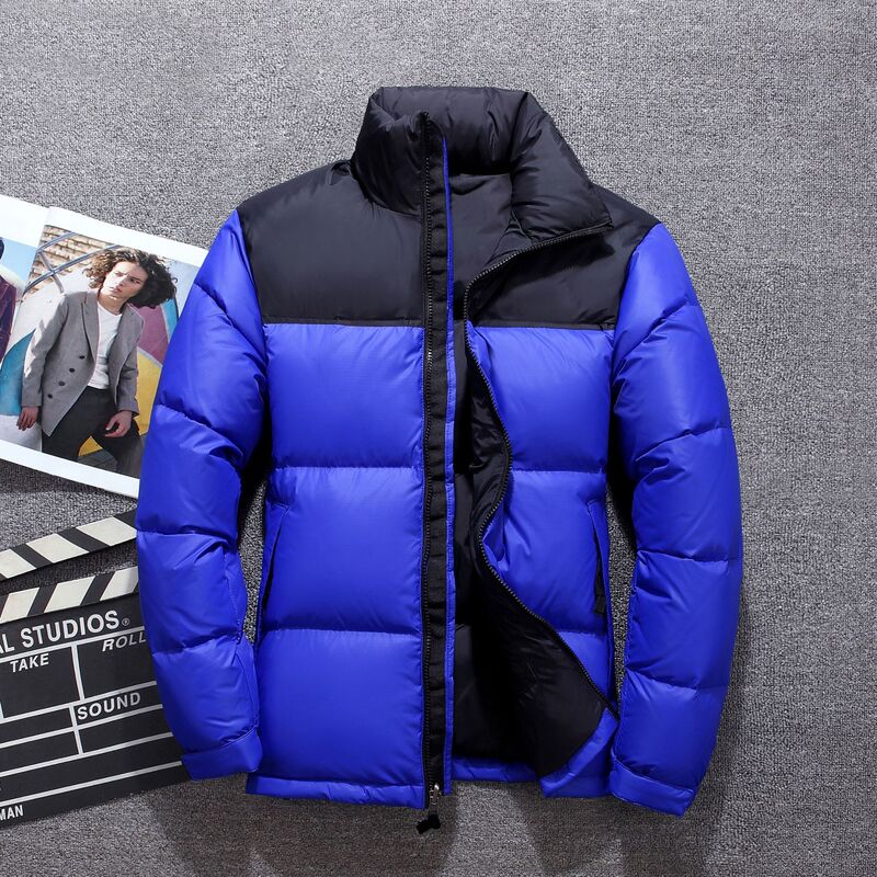 2025 New North New Face Public Edition Men's Short down Jacket Printed Thickened Men's and Women's Same Style Foreign Trade Winter Clothing Trend 2025 New North New Face Public Edition Men's Short down Jacket Printed Thickened Men's and Women's Same Style Foreign Trade Winter Clothing Trend