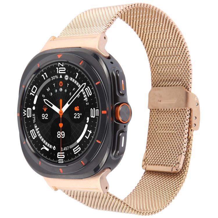 xDfind Milanice Metal Mesh Buckle Band para Samsung Galaxy Fit3 / Samsung Galaxy Watch 7 / FE