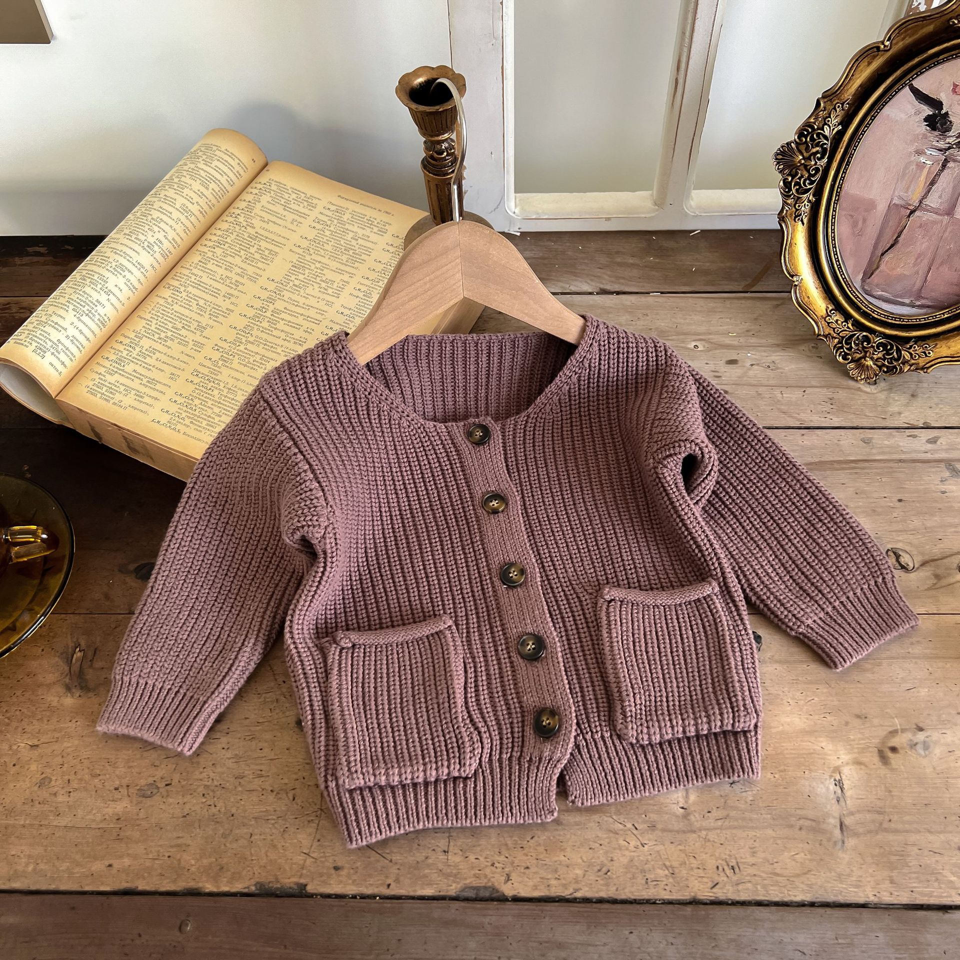 Title 8, Cardigan Tricoté pour Bébés et Tout-Petits Vest...