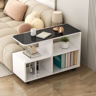 Living Room Sofa Side Cabinet Simple Side Table Mobile Small Coffee Table Side Cabinet Modern Corner Table Side Table Ins High