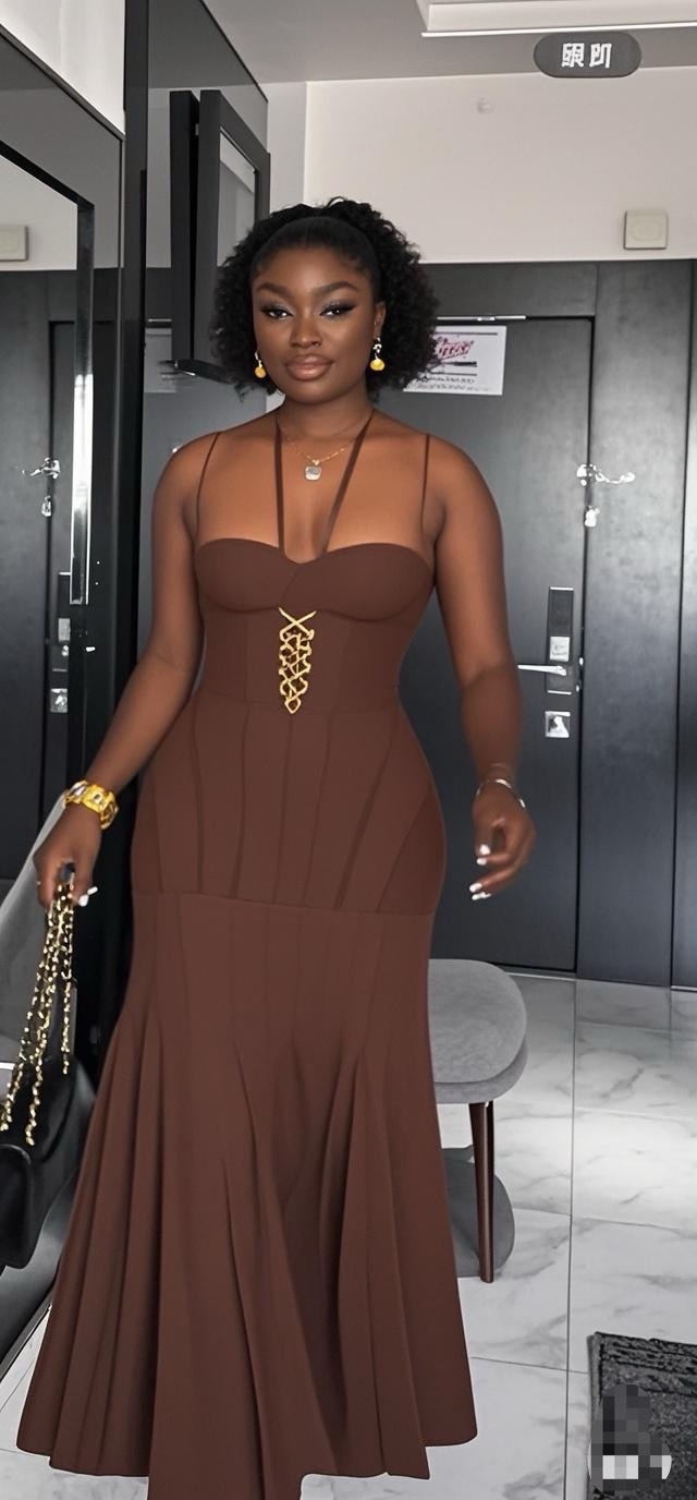 Sensational Cut-Out Bodycon Mermaid Mini Dress With Lace-Up Detail | Sexy High-Waisted Bustier Dress For Vacation & Night Out_ecoleips.com