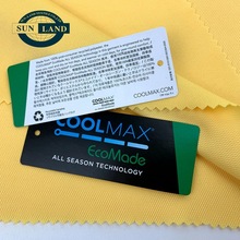速干coolmax原纱速干面料吸排珠地布抗UV专业骑行登山T恤比赛面料