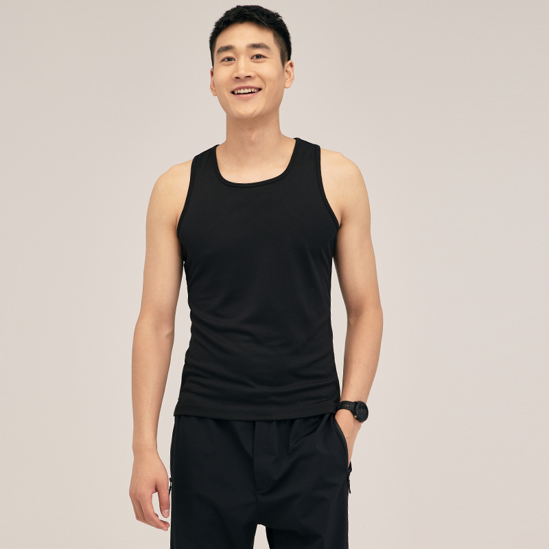 Verano hombres muscle Brothers deportes de secado rápido chaleco color sólido camiseta sin mangas fitness entrenamiento Top en stock impreso U