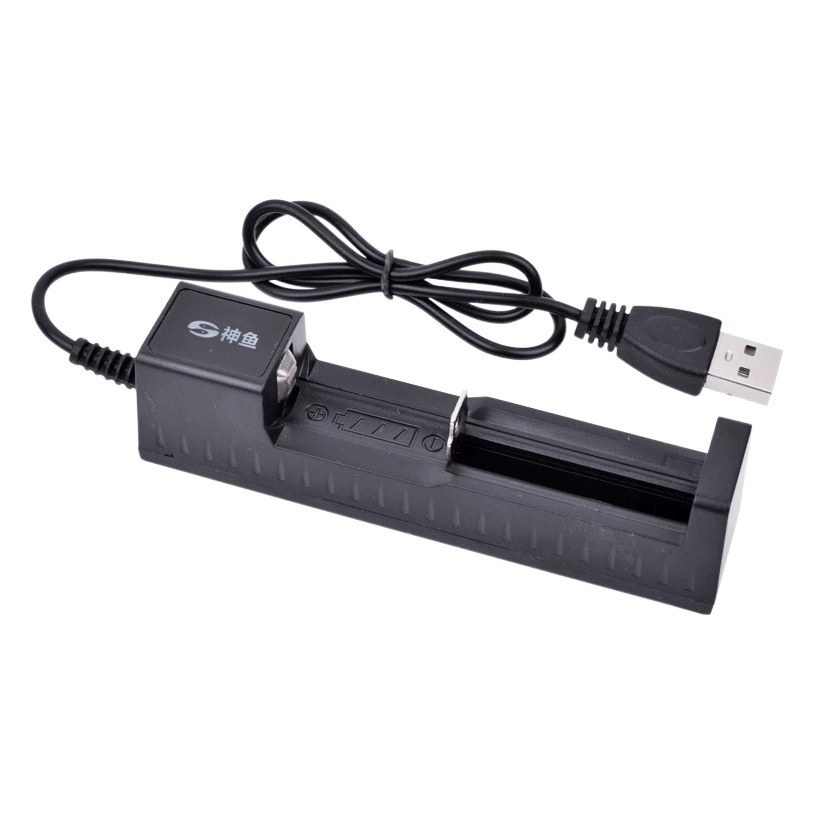 God Fish 18650 зарядное устройство для литиевых батарей 3,7 В/4,2 многофункциональный универсальный фонарик 26650 адаптер