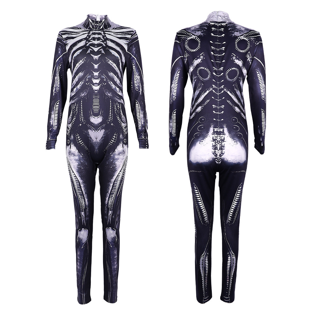 메카 여성 점프 수트