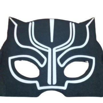 毛毡面具 黑豹 蜘蛛万圣节面具 各种动物造型装扮卡通儿童面具