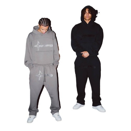 Hip-hop streetwear letter embroidery fashionable unisex crew neck sweatshirt trendy brand loose sweatshirt Y2K casual top sweatshirt