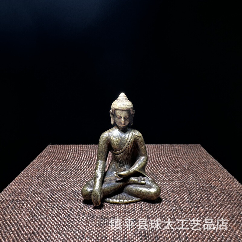 Vairocana Buddha Statue Ornament Pocket Buddha Copper Inch Buddha Mini Home Decoration Ornament