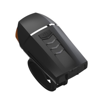 Bicicleta control remoto inteligente antideslumbrante luz fuerte bicicleta de montaña carga USB al aire libre noche faro noche equipo de equitación