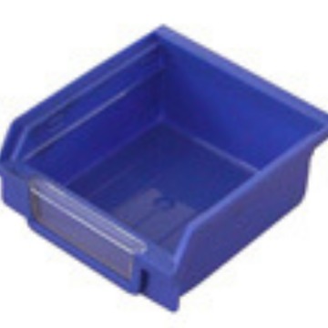 供应紫兰色零件盒; 斜口零件箱