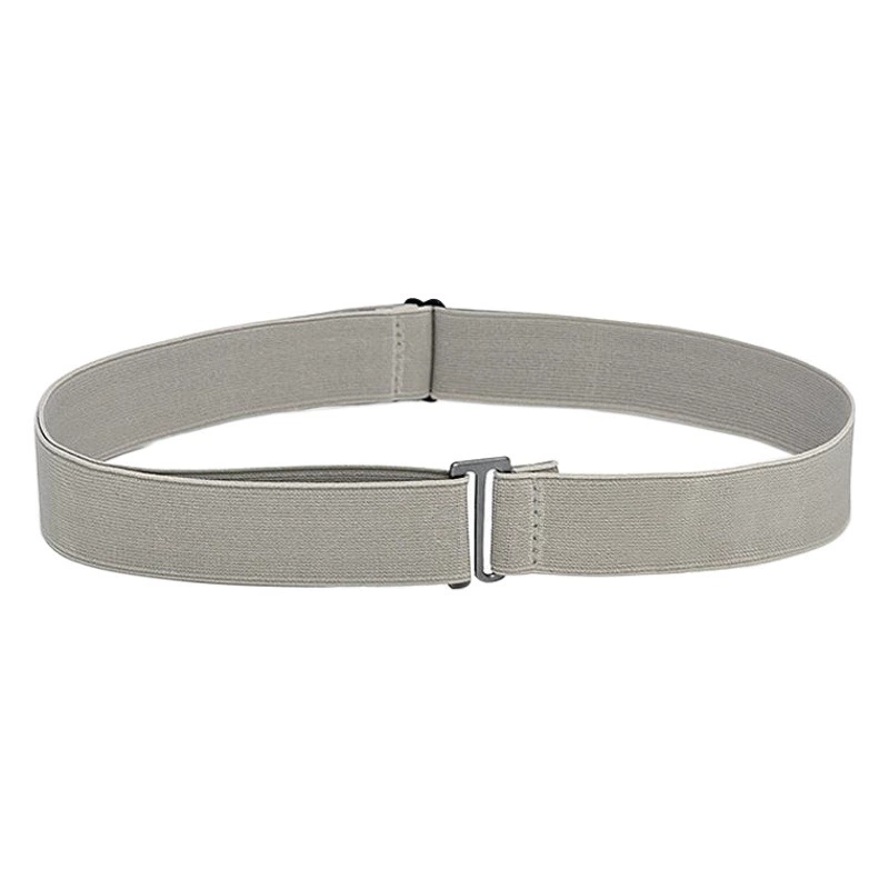 Регулируемый тонкий эластичный невидимый пояс Простой ленивый пояс для полных людей Эластичный пояс Бесследный джинсовый ремень для женщин
